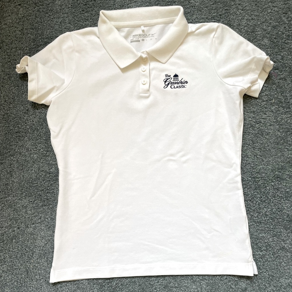 Like New Nike Golf Women’s Polo -S White